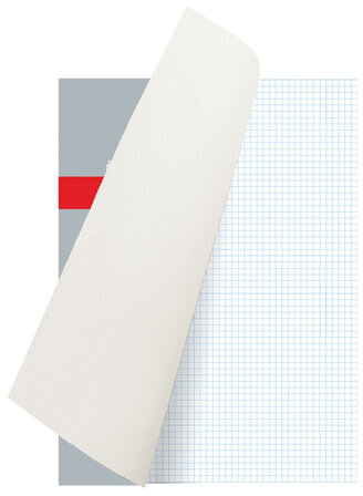 Тетрадь А4, 96 л., BRAUBERG скоба, клетка, обложка картон, "CONTRACT", 400521