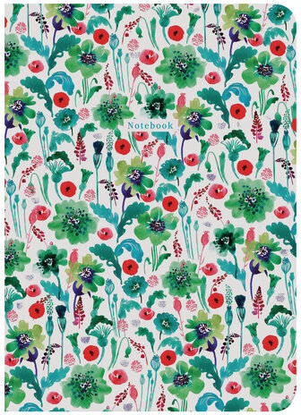 Тетрадь-скетчбук 60 л. обложка SoftTouch, бежевая бумага 70 г/м2, сшивка, В5 (179х250 мм), ЯГОДЫ, BRAUBERG, 403831