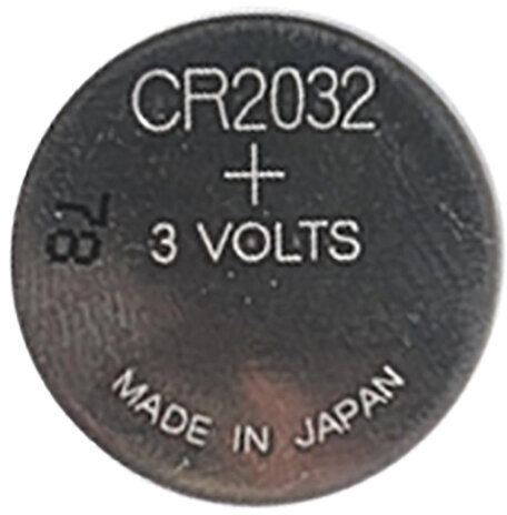 Батарейка GP Lithium, CR2032, литиевая, 1 шт., в блистере, CR2032-C1