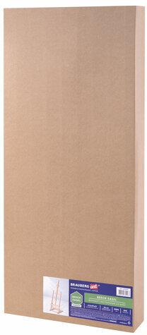 Мольберт настольный из бука, 27,5х97х32 см, высота холста 56 см, BRAUBERG ART CLASSIC, 192269