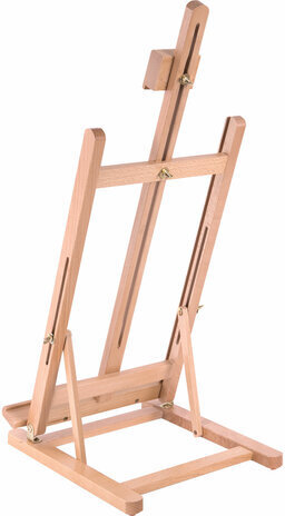 Мольберт настольный из бука, 27,5х97х32 см, высота холста 56 см, BRAUBERG ART CLASSIC, 192269
