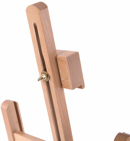 Мольберт настольный из бука, 27,5х97х32 см, высота холста 56 см, BRAUBERG ART CLASSIC, 192269