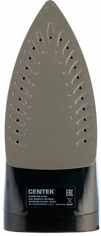 Утюг CENTEK CT-2360, 1600 Вт, антипригарное покрытие, антикапля, антинакипь, синий, CT-2360 BLUE