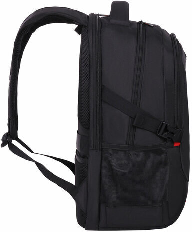 Рюкзак GERMANIUM UPGRADE универсальный, 3 отделения, отделение для ноутбука, USB-порт, "UP-3", черный, 47х33х21 см, 271667
