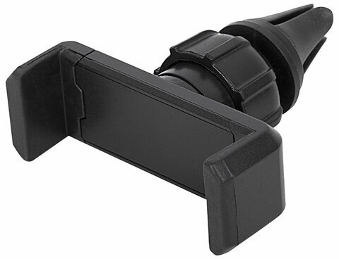 Держатель для телефона в авто на решетку вентиляции SONNEN, зажим до 82,5 мм, 354698