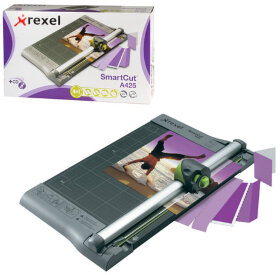 Резак роликовый REXEL A425PRO,на 10 л, длина реза 320 мм, 4 стиля резки, металлическое основание, A4