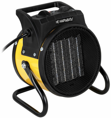 Тепловая пушка электрическая SONNEN THG-2000R, 2 кВт, 220В, керамический нагреватель, 456192