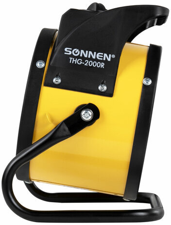Тепловая пушка электрическая SONNEN THG-2000R, 2 кВт, 220В, керамический нагреватель, 456192
