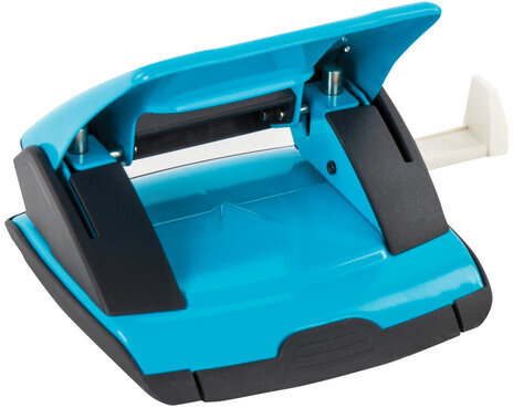 Дырокол металлический BRAUBERG "ULTRA", до 20 листов, голубой, 228759