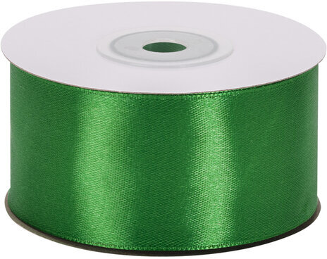 Лента атласная ширина 38 мм, длина 23 м, зеленая, BRAUBERG, 591511