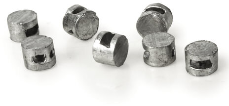 Пломбы свинцовые, диаметр 10 мм, высота 7 мм, упаковка 10 кг