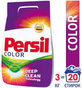 Стиральный порошок-автомат 3 кг, PERSIL (Персил) "Color", 2466283