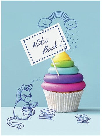 Блокнот МАЛЫЙ ФОРМАТ (75x105 мм), А7, 40 л., гребень, фольга, TWIN лак, клетка, "МИКС 5" (6 видов), 099104