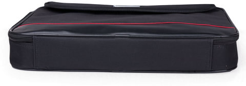 Сумка-портфель BRAUBERG с отделением для ноутбука 15,6", "Profi", откидная крышка, черная, 40х30х7 см, 240441