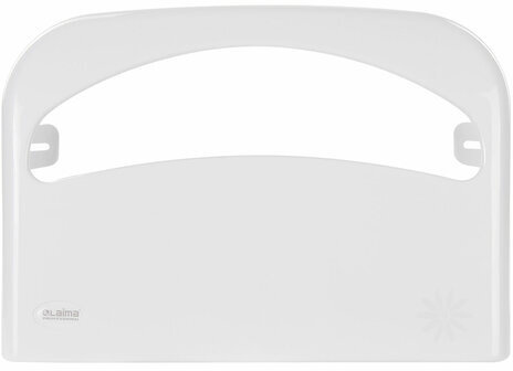 Диспенсер для покрытий на унитаз LAIMA PROFESSIONAL ORIGINAL (V1), 1/2 сложения, белый, ABS-пластик, 605785