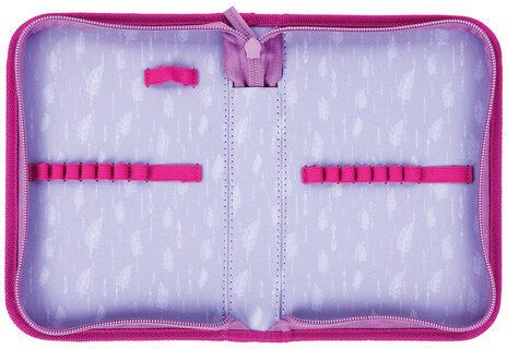 Пенал BRAUBERG, 1 отделение, полиэстер, 21х14 см, "Plumage", 270304