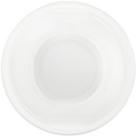 Одноразовые тарелки суповые, КОМПЛЕКТ 50 шт., 0,6 л, СТАНДАРТ, белые, ПП, холодное/горячее, LAIMA, 606710