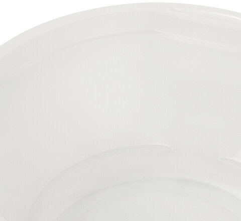 Одноразовые тарелки суповые, КОМПЛЕКТ 50 шт., 0,6 л, СТАНДАРТ, белые, ПП, холодное/горячее, LAIMA, 606710