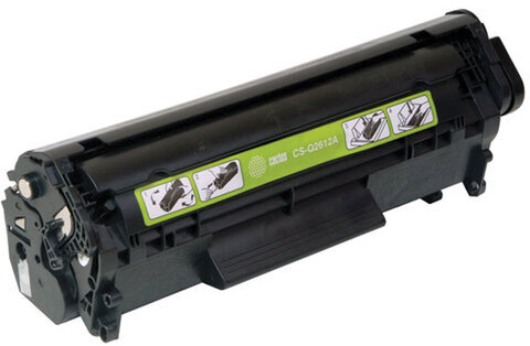 Картридж лазерный CACTUS (CS-Q2612AS) для HP LaserJet 1018/3052/М1005, ресурс 2000 страниц