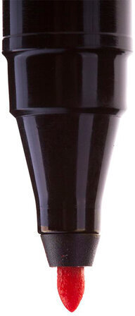 Маркер перманентный CENTROPEN 2846, КРАСНЫЙ, тонкий наконечник, 1 мм, 6 2846 9404