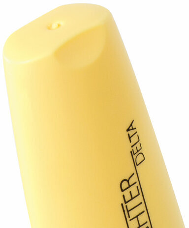 Текстовыделитель BRAUBERG "DELTA PASTEL", ВАНИЛЬ, линия 1-5 мм, 151729