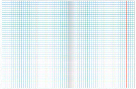 Тетрадь А5, 96 л., BRAUBERG, клетка, обложка картон, "INDAY", 400522