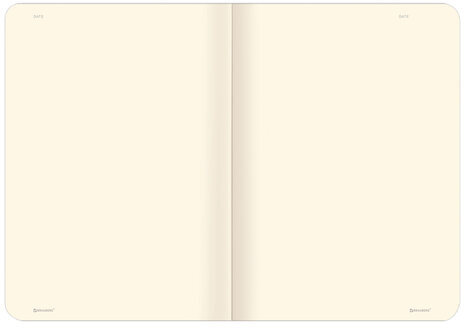 Тетради-скетчбуки 60 л. обложка SoftTouch, НАБОР 2 шт., бежевая бумага 70 г/м2, сшивка, B5 (179х250 мм), ROMANTIC, BRAUBERG, 403832