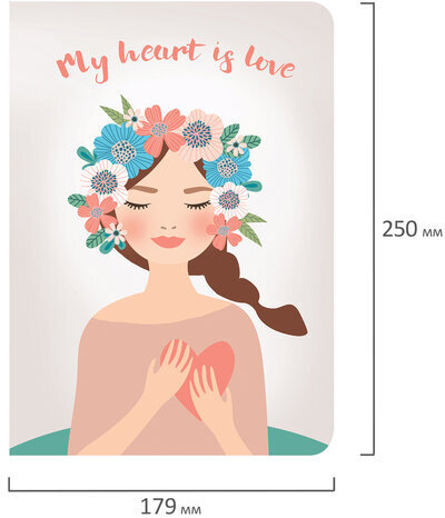 Тетради-скетчбуки 60 л. обложка SoftTouch, НАБОР 2 шт., бежевая бумага 70 г/м2, сшивка, B5 (179х250 мм), ROMANTIC, BRAUBERG, 403832