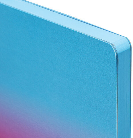 Ежедневник недатированный А5 138х213 мм, BRAUBERG GRADE, под кожу, 136 л., розовый-небесный, 114461