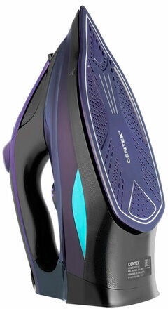Утюг CENTEK CT-2362, 3000Вт, керамическое покрытие, антикапля, антинакипь, красный, CT-2361 VIOLET