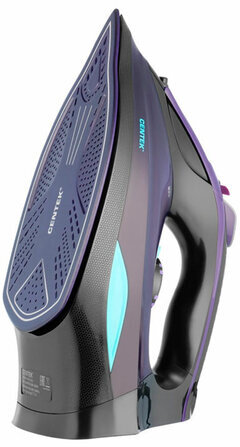 Утюг CENTEK CT-2362, 3000Вт, керамическое покрытие, антикапля, антинакипь, красный, CT-2361 VIOLET