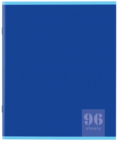 Тетрадь А5, 96 л., STAFF, скоба, клетка, офсет №2 ЭКОНОМ, обложка картон, "Monochrome" (микс в спайке), 404442