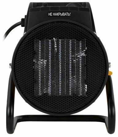 Тепловая пушка электрическая SONNEN THG-3000R, 3 кВт, 220В, керамический нагреватель, 456193