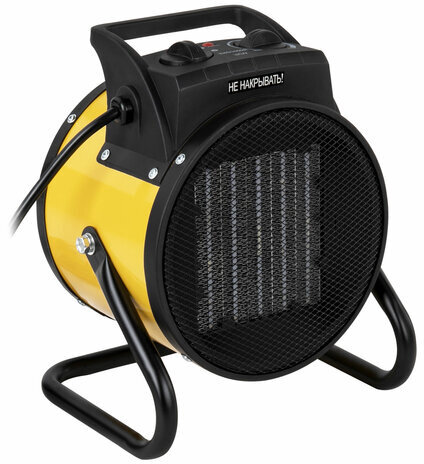 Тепловая пушка электрическая SONNEN THG-3000R, 3 кВт, 220В, керамический нагреватель, 456193