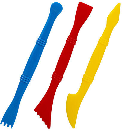 Пластилин в боксе ЮНЛАНДИЯ, 7 цветов, 380 г, 3 стека, 10 формочек, 105864