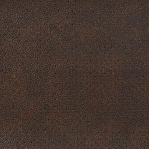 Кресло офисное МЕТТА "К-6" хром, рецик. кожа, сиденье и спинка мягкие, темно-коричневое