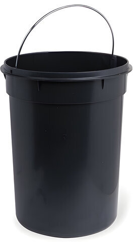 Ведро-контейнер для мусора (урна) с педалью LAIMA "Classic", 20 л, зеркальное, нержавеющая сталь, со съемным внутренним ведром, 232262