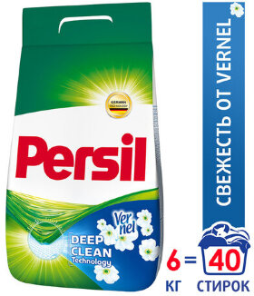 Стиральный порошок-автомат 6 кг, PERSIL (Персил), &quot;Свежесть от Vernel&quot;, 2467899