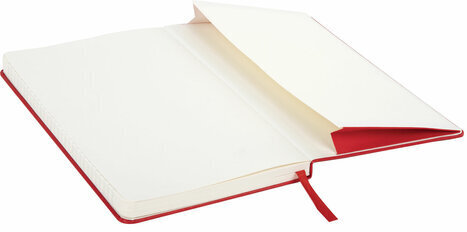 Блокнот А5 (130х210 мм), BRAUBERG ULTRA, балакрон, 80 г/м2, 96 л., клетка, красный, 113034