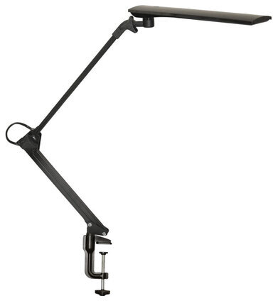 Настольная лампа светильник Сириус С16С на струбцине, СВЕТОДИОДНАЯ, 7 Вт, чёрный