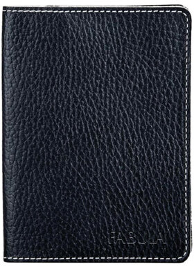 Бумажник водителя FABULA &quot;Blackwood&quot;, натуральная кожа, отстрочка, 6 пластиковых карманов, черный, BV.57.CD