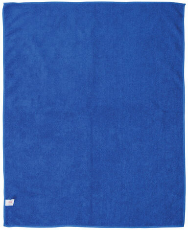 Тряпки для мытья пола, КОМПЛЕКТ 3 шт., микрофибра, 50х60 см, синие, ЛЮБАША ЭКОНОМ, 603944