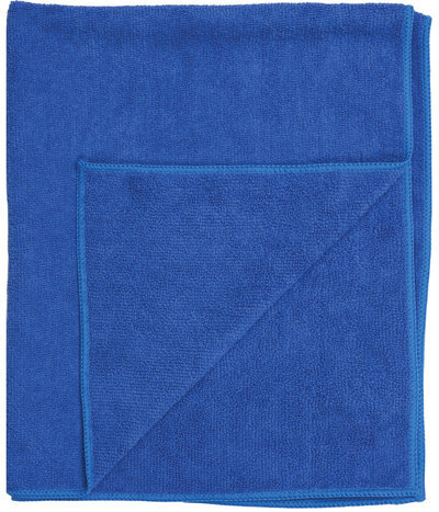 Тряпки для мытья пола, КОМПЛЕКТ 3 шт., микрофибра, 50х60 см, синие, ЛЮБАША ЭКОНОМ, 603944