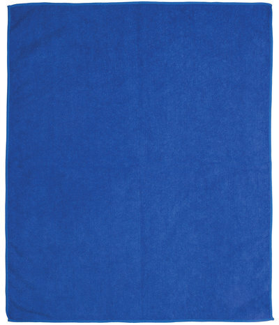 Тряпки для мытья пола, КОМПЛЕКТ 3 шт., микрофибра, 50х60 см, синие, ЛЮБАША ЭКОНОМ, 603944