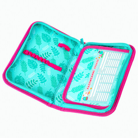 Пенал BRAUBERG, 1 отделение, 1 откидная планка, полиэстер, 21х14 см, "Koala", 270307