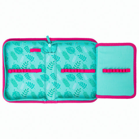 Пенал BRAUBERG, 1 отделение, 1 откидная планка, полиэстер, 21х14 см, "Koala", 270307