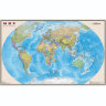 Карта настенная "Мир. Политическая карта", М-1:20 млн., размер 156х101 см, ламинированная, 634, 295