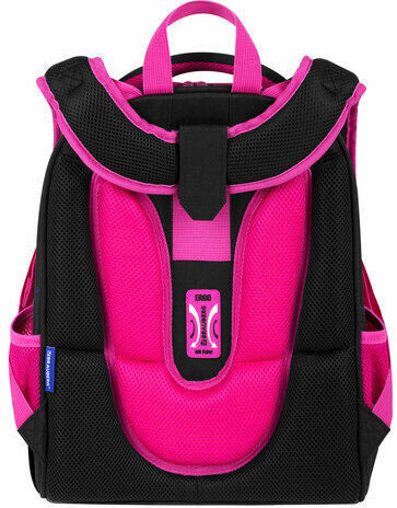 Ранец BRAUBERG PREMIUM, 2 отделения, с брелоком, "Space sweets", LED-ЛАМПОЧКИ, 38х29х16 см, 272020