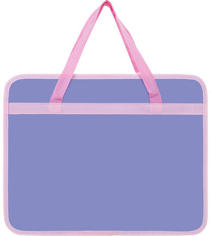 Папка на молнии с ручками BRAUBERG А4, 1 отделение, пластик, 80 мм, "Meow", 272163