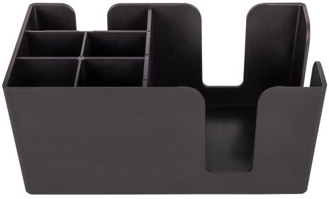 Подставка-органайзер барная (шесть отделений) для салфетки, сахара, размешивателей, зубочисток, трубочек, ложечек, LAIMA, 608100